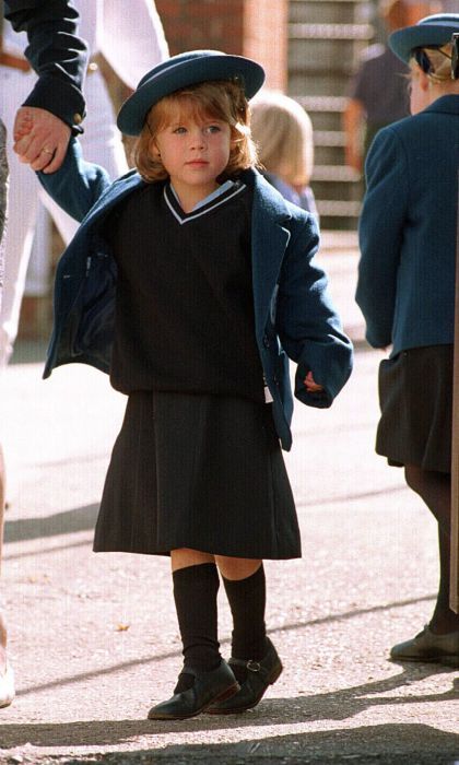 Princess Eugenie first day school 1994