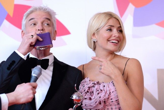 holly willoughby phillip schofield hip flask