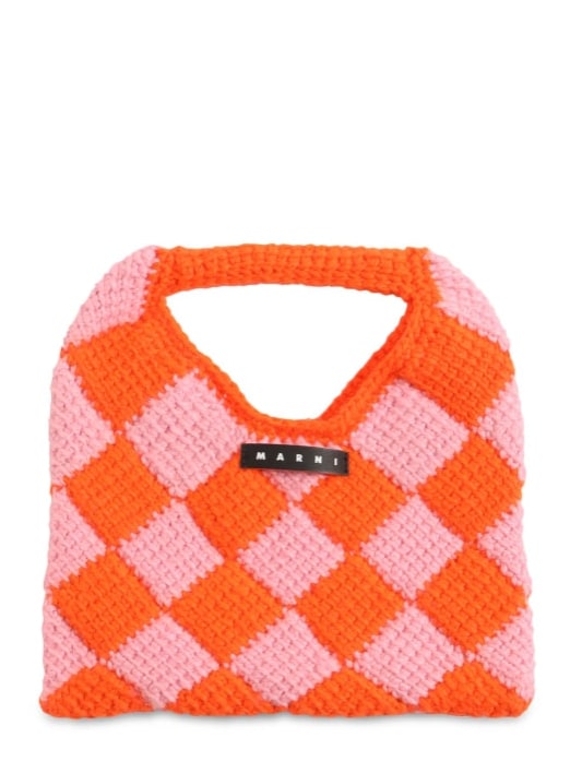 small Market Diamond crochet bag

