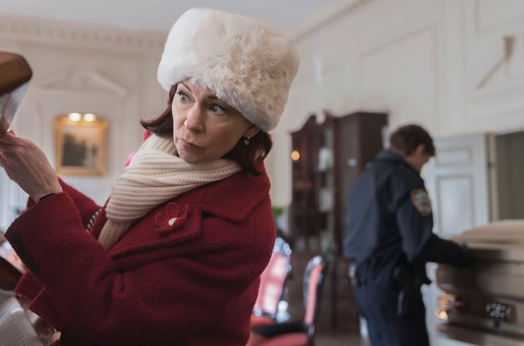 Carrie Preston as Elsbeth Tascioni and Ethan Slater as Officer Reese Chandler