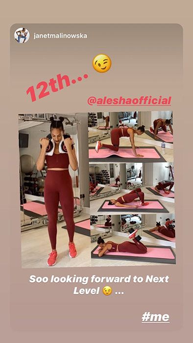 alesha dixon working out