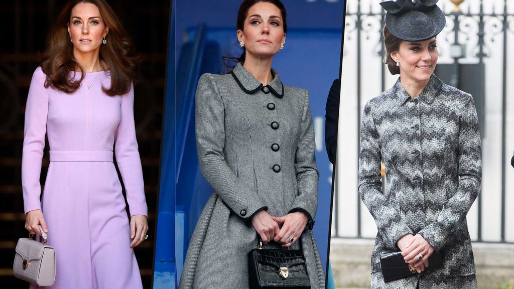 Three of Kate's favourite Aspinal of London handbags