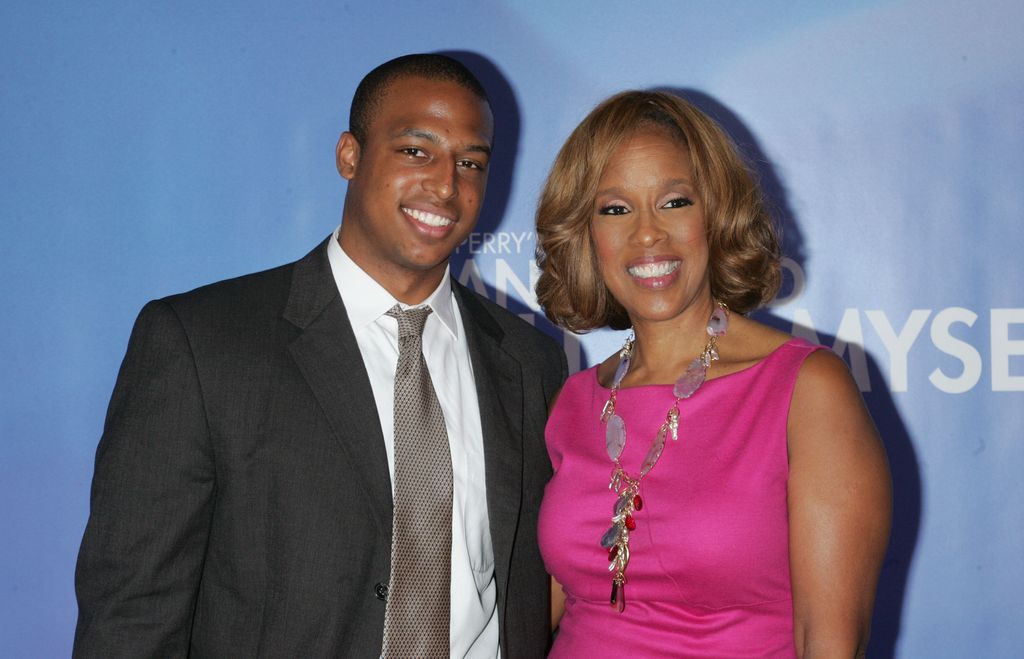 Gayle King and son wants to visit Bumpus the New York premiere of Tyler Perrrys I can do it alone in SVA Theater on September 8, 2009 in New York City
