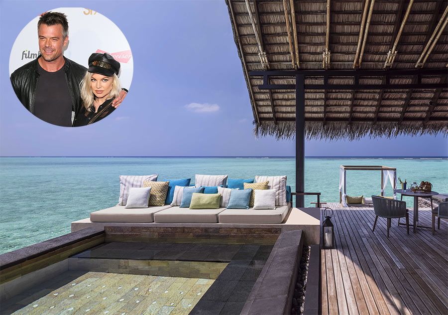 Fergie Josh Duhamel One and Only Maldives