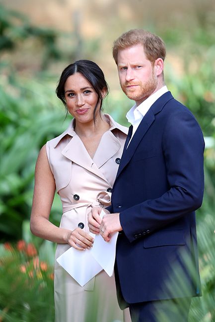 Meghan and Harry on their tour of South Africa