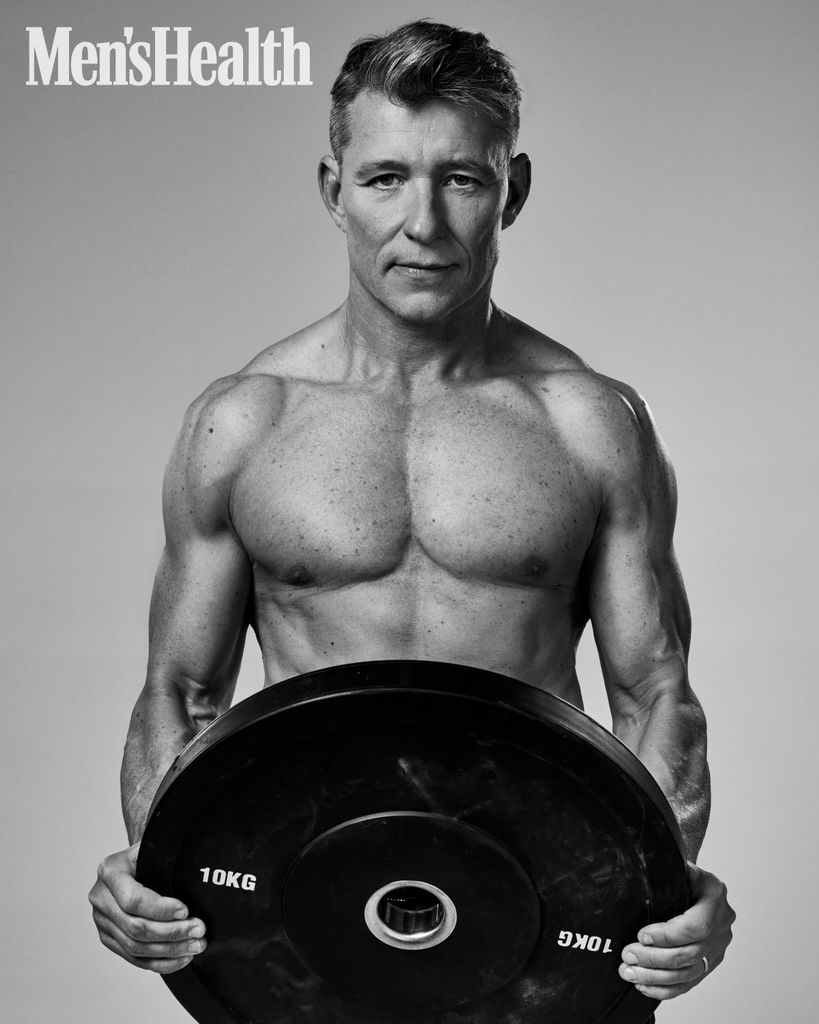 Ben Shephard fitness shoot