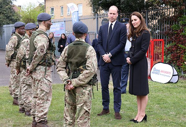 kate middleton prince william army cadets