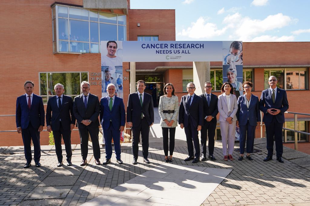 Queen Letizia before the international event for "World Cancer Research Day', on the Miguel de Unamuno campus, on 23 September, 2025 in Salamanca, Castilla y Leon, Spain. 