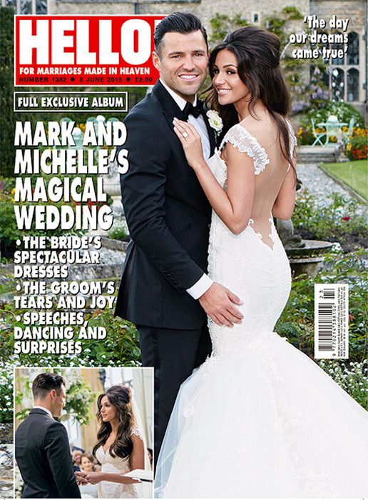 michelle keegan wedding cover