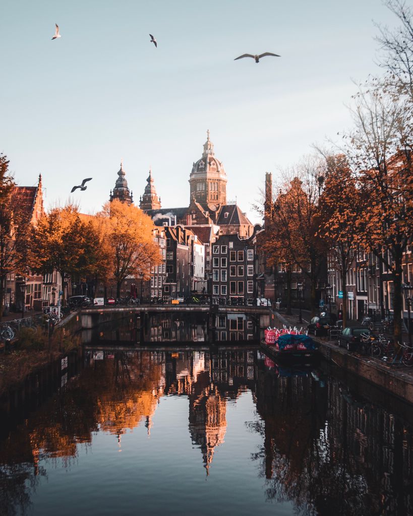 Amsterdam is beautiful in all seasons
