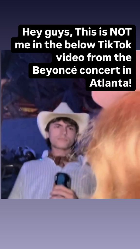 Catherine Zeta-Jones' son explained that he had been mistaken for a trouble maker at Beyoncé's Cowboy Carter concert 