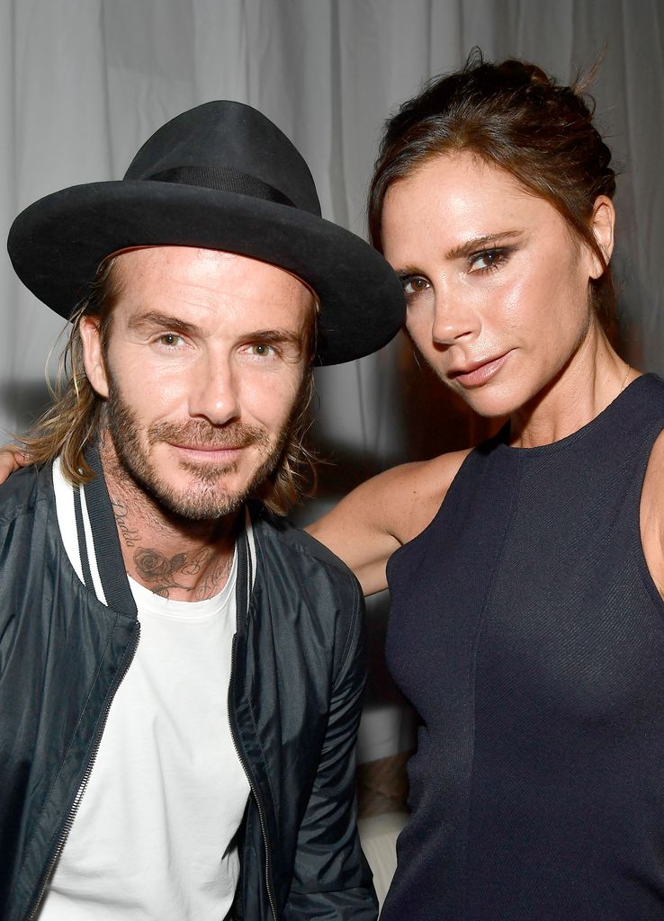 Victoria and her husband David Beckham