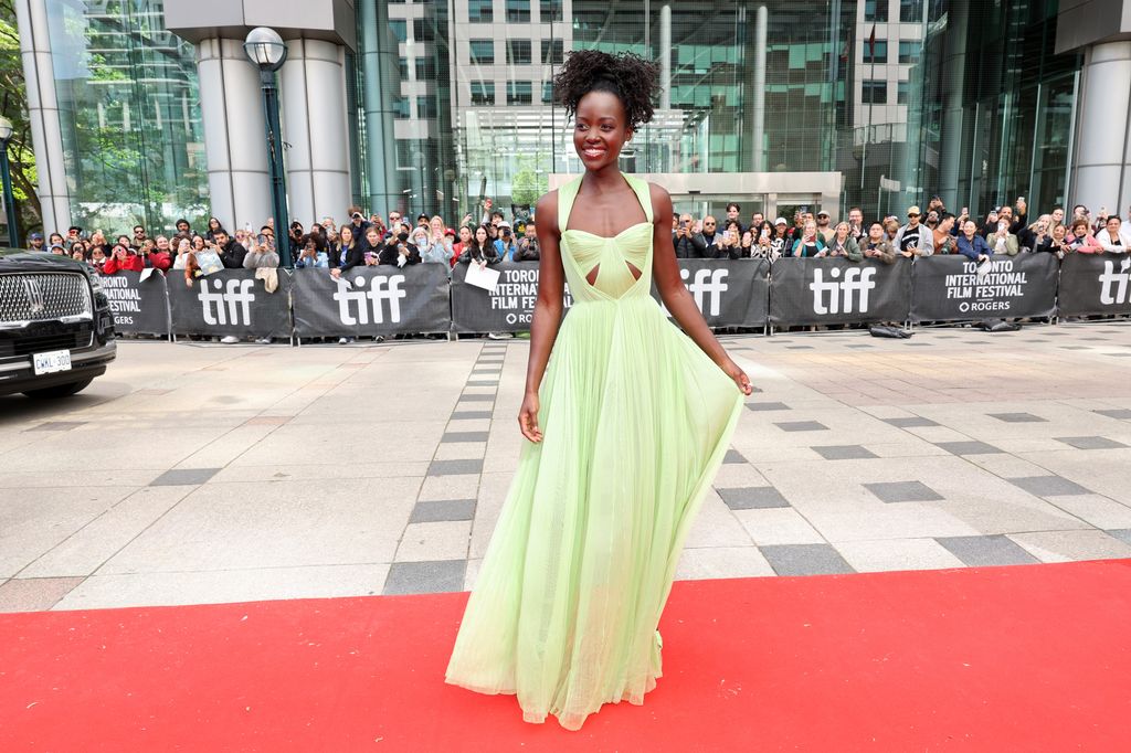 upita Nyong'o attends the premiere of "The Wild Robot" during the 2024 Toronto International Film Festival at Roy Thomson Hall 