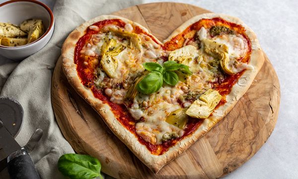 pizza valentines day