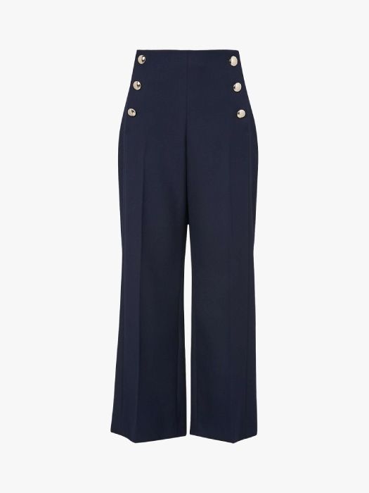 Amanda Holden looks incredible in waist-cinching sailor trousers | HELLO!