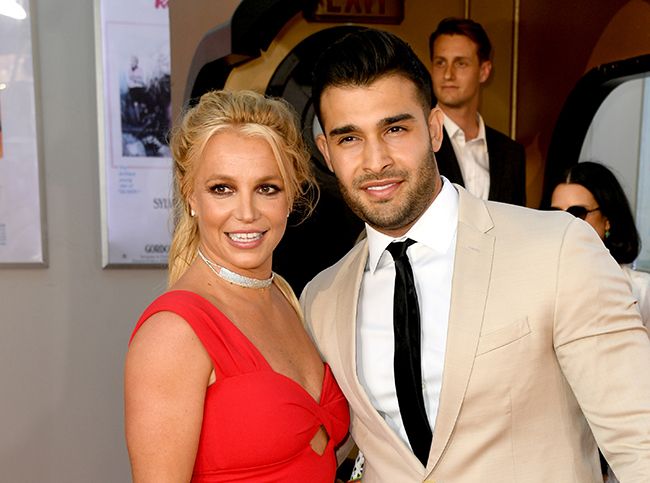 britney and sam married