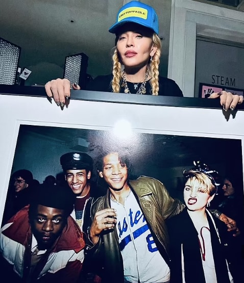 Madonna's longtime manager gifted her the photo for her birthday