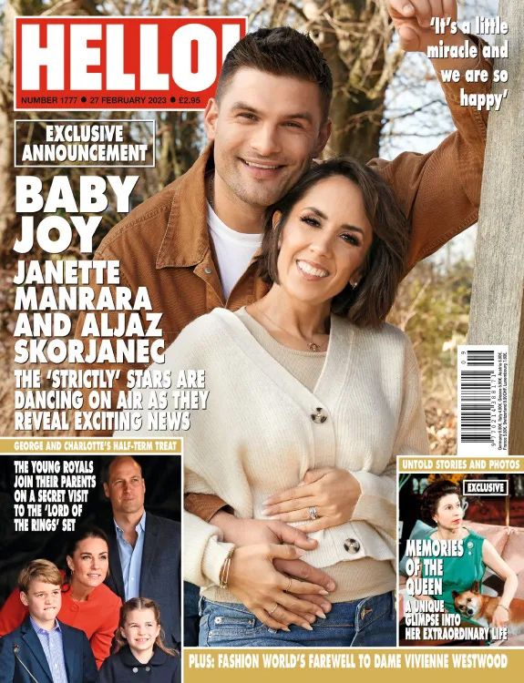 janette aljaz hello magazine cover