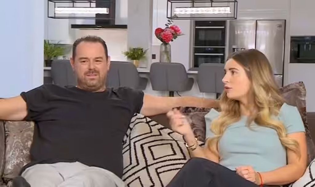 Danny Dyer and Dani Dyer on Celebrity Gogglebox