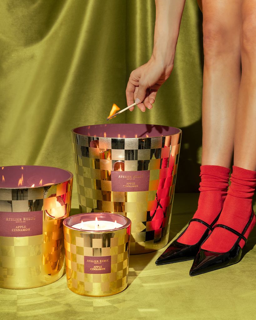 Atelier Rebul apple and cinnamon candle 