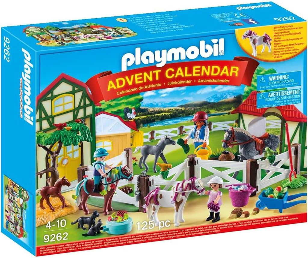 Playmobile horse calendar