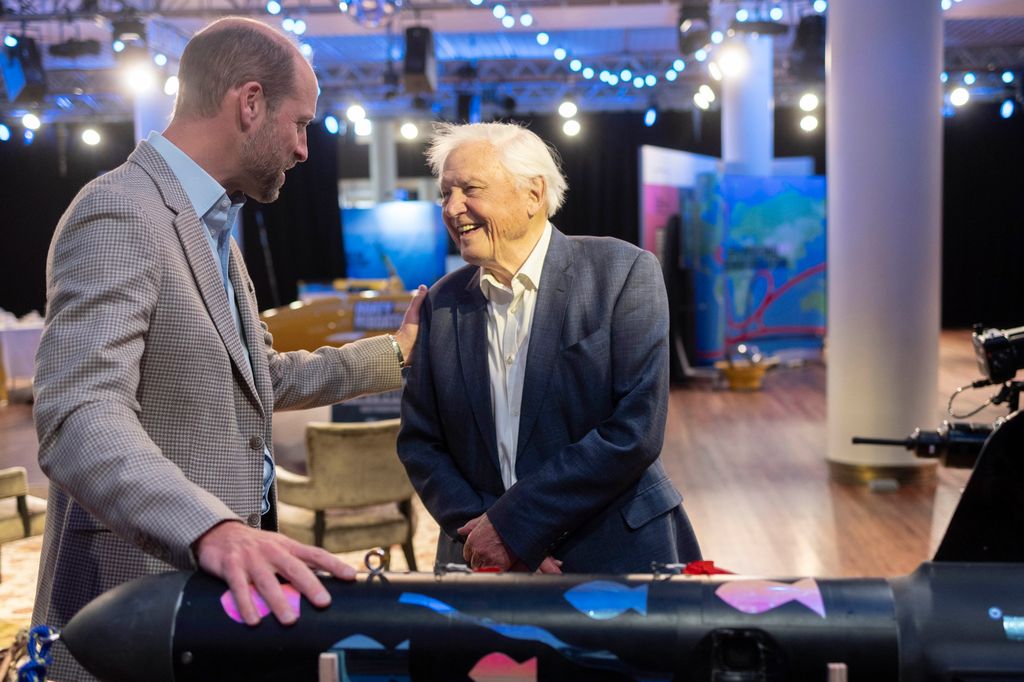 The Prince of Wales and David Attenborough