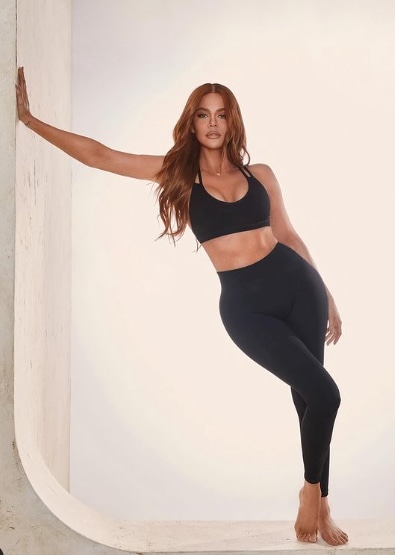 The reality star is partnering with workout clothing brand Fabletics