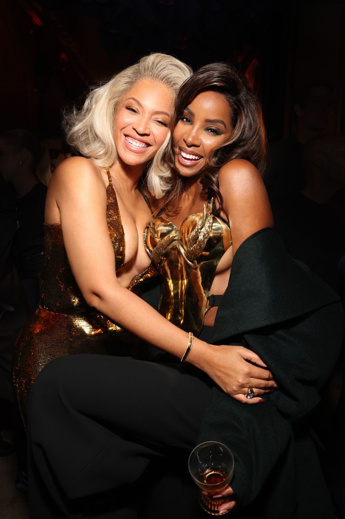 Beyoncé and Kelly Rowland attend the SirDavis American Whisky Launch Party 