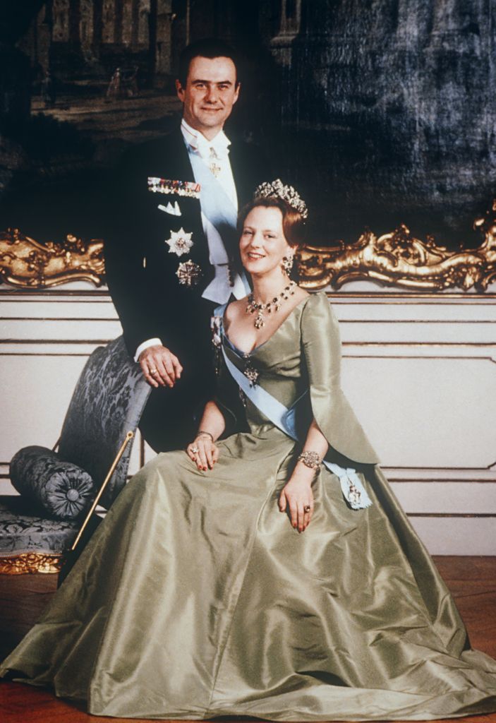 Queen Margrethe and Prince Henrik on her 40th birthday 