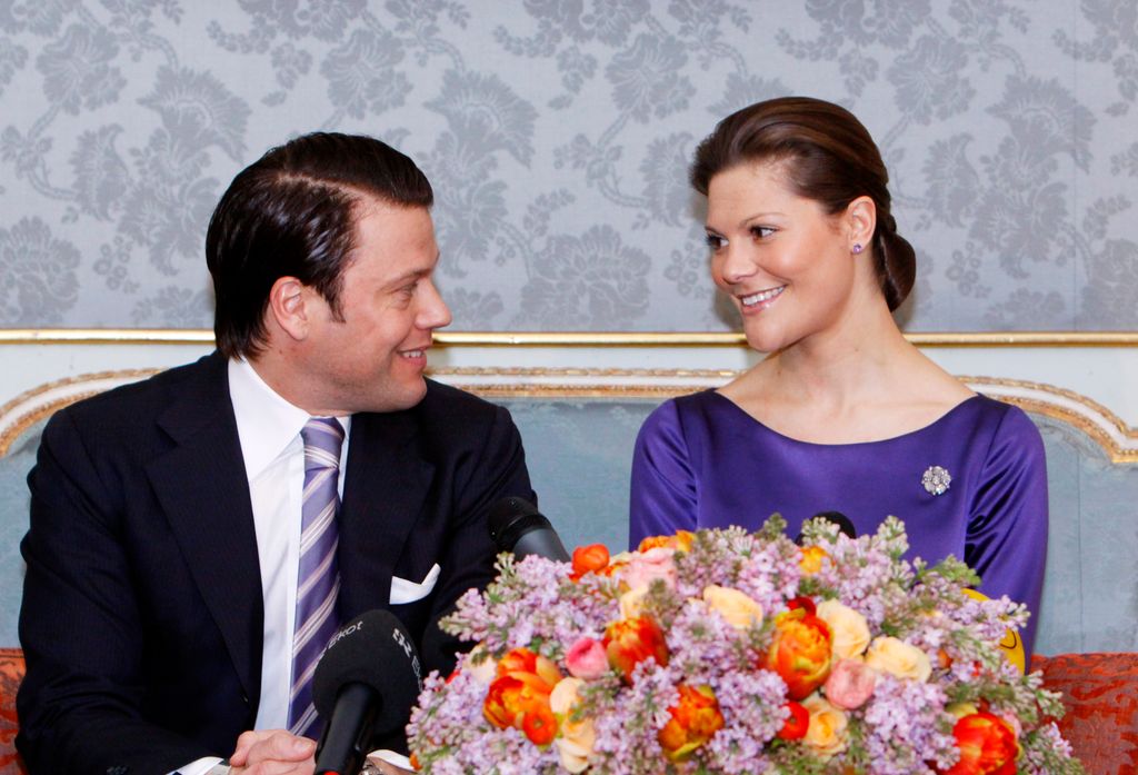 Crown Princess Victoria and Daniel Westling's engagement photocall