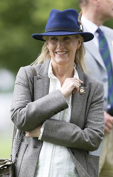 sophie wessex smiles royal horse show