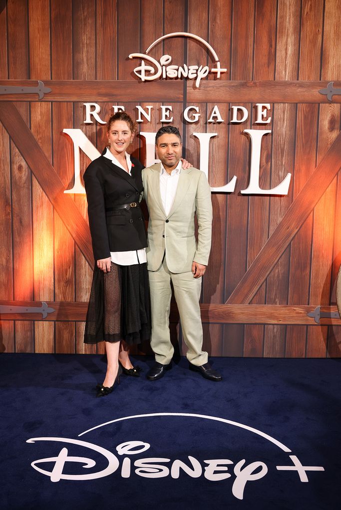 Louisa Harland and Nick Mohammed at the Renegade Nell World Premiere