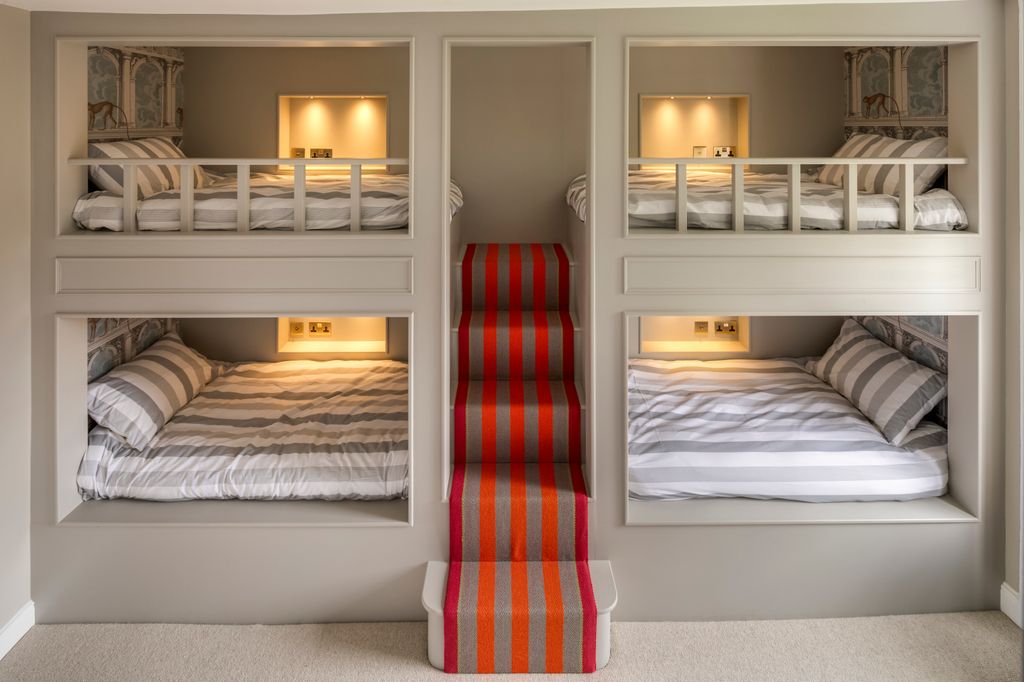 Children will adore the bunk beds