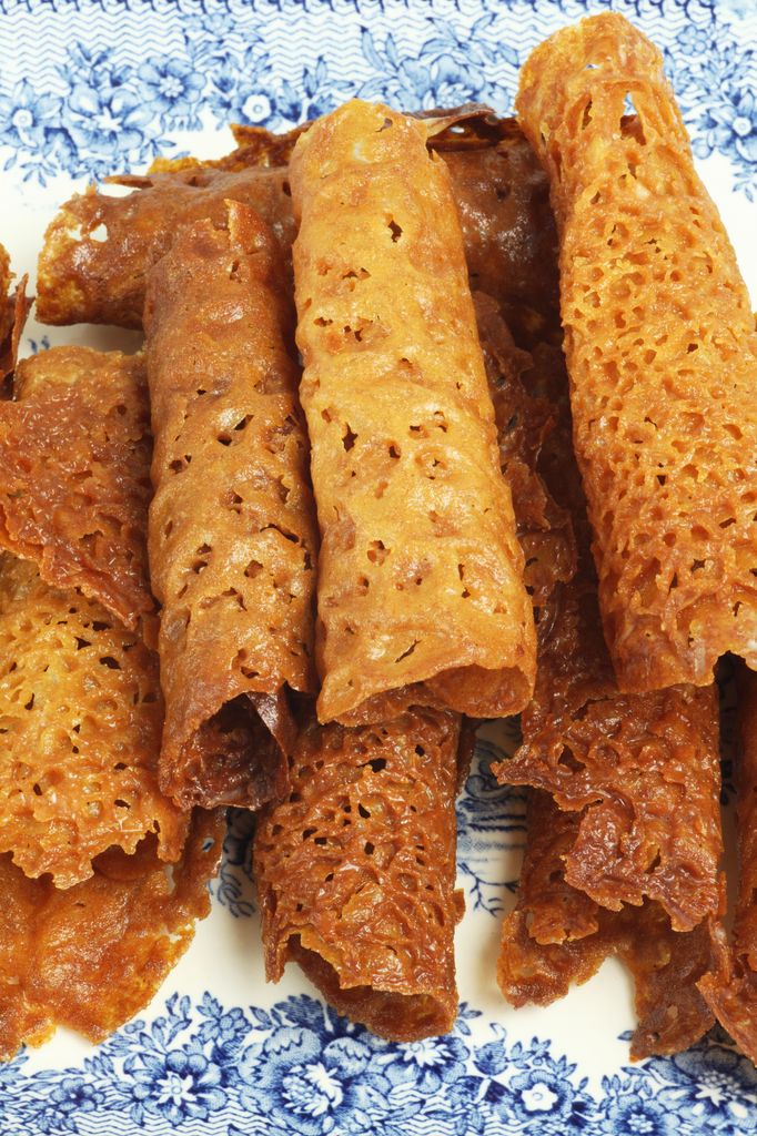 Brandy snaps can be showy or simple - but they're always delicious