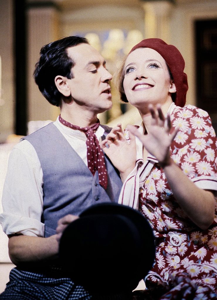 'Me and My Girl' at the Adelphi Theatre - Robert Lindsay and Emma Thompson in 1985