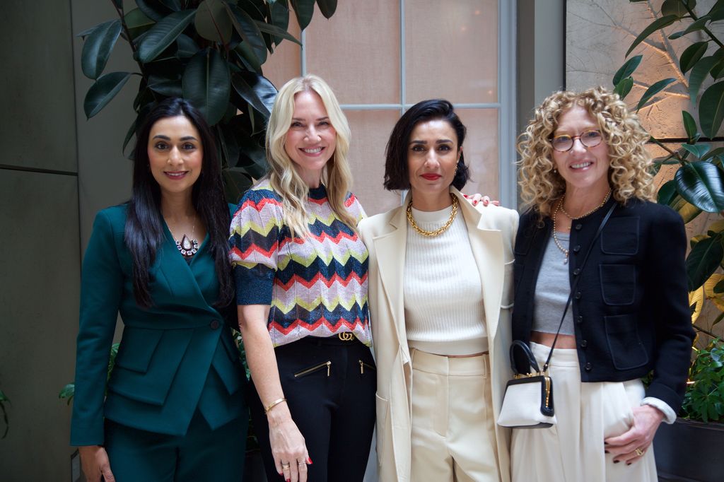 HELLO!'s Rosie Nixon welcomed guests to the event, including Kelly Hoppen, Anita Rani and Lavina Mehta