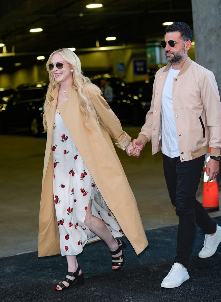 Lindsay and Bader at the US Open