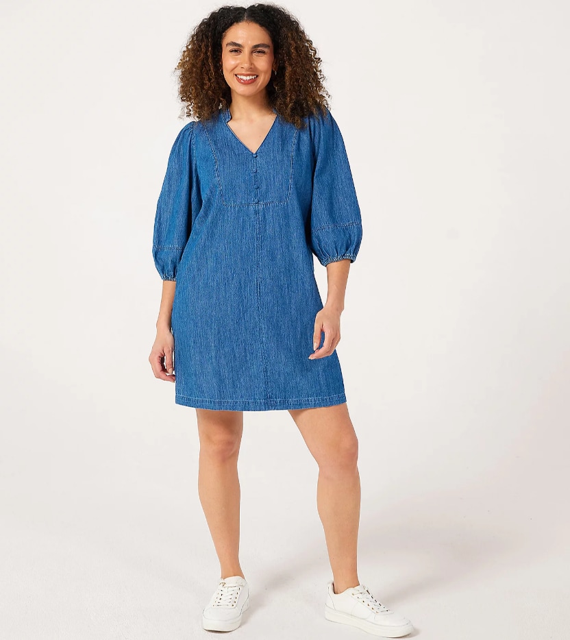 Dannii Minogue Denim Short Dress.