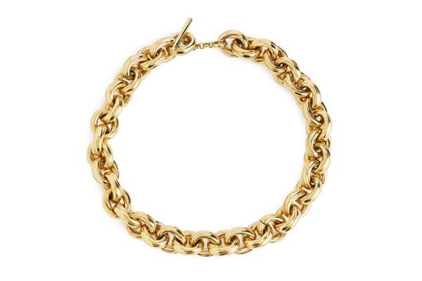 arket gold chain