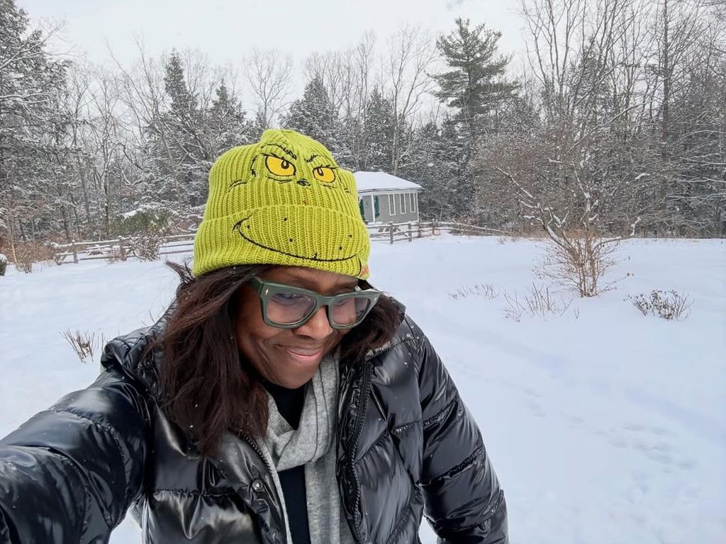 The pair enjoy their downtime on the property