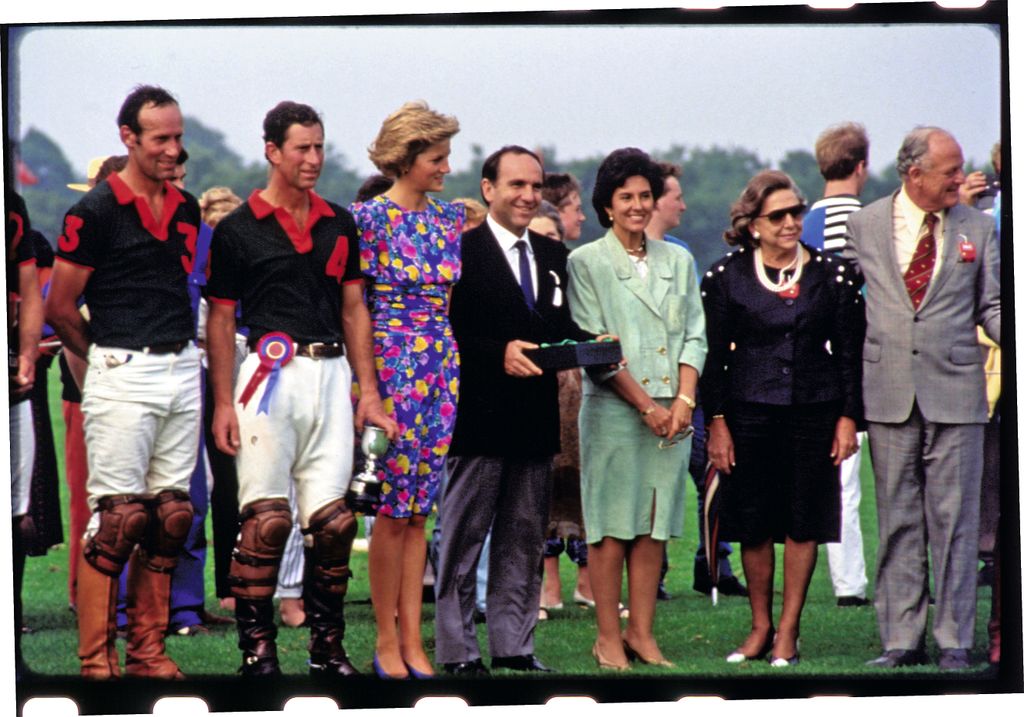 Prince Charles, Princess Diana at the HOLA Cup in the UK in 1988,
