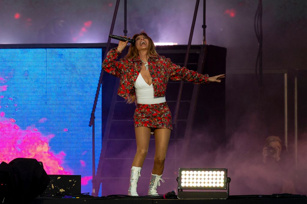 Shania last performed on the BST stage in 2003