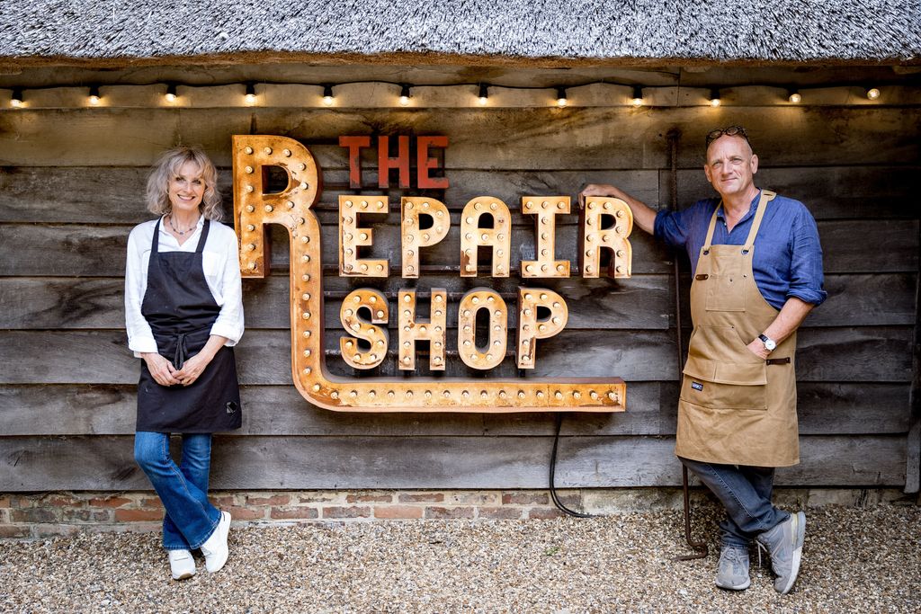 Suzie and Steve both appear on The Repair Shop