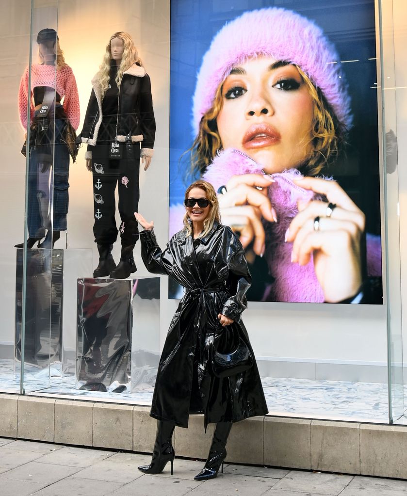 Rita Ora visits Primark's Flagship Store, London, UK - 25 Oct 2023 Rita Ora visited the Primark flagship store where she met with shoppers and viewed the window display