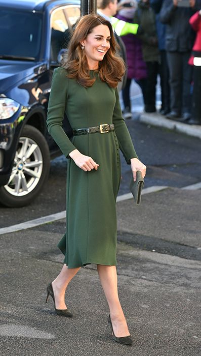 kate middleton in green dress