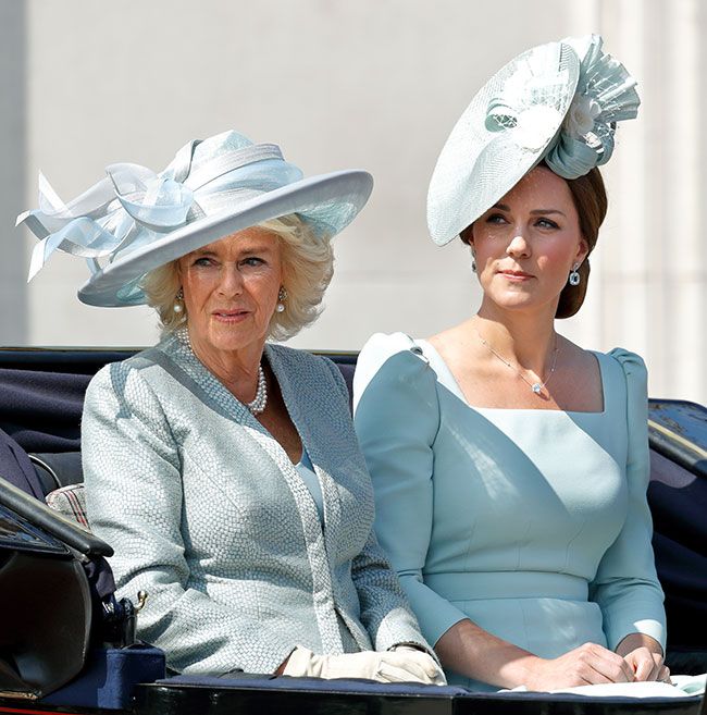 Camilla and Kate, the Duchess of Cambridge