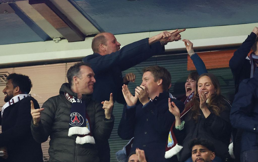 Prince William points as Villa score