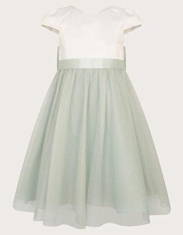 Monsoon Green Flower Girl Dress