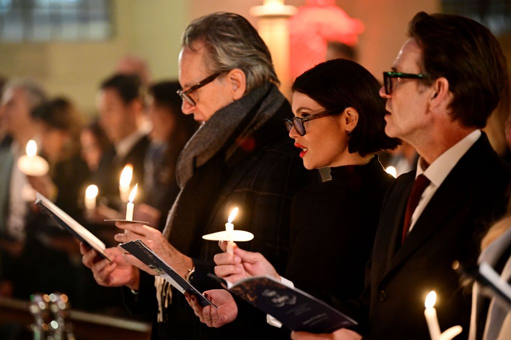 Richard E. Grant and Gemma Arterton at the event