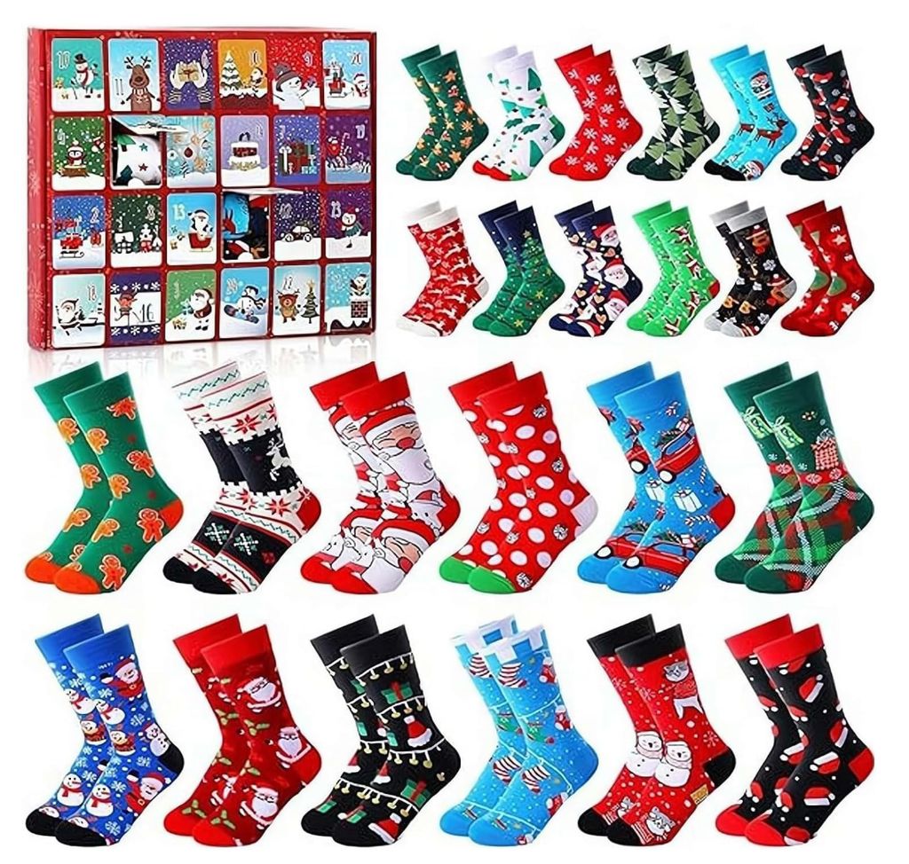 socks advent calendar for men